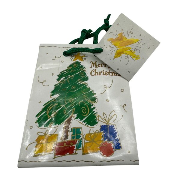 Assorted Small Christmas Gift Bags 4.5x6 Cleo & Martin Designs With Handles - Picture 9 of 9